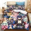 Anime Tengen Toppa Gurren Lagann Kamina Bedding Set Boys Girls Twin Queen Size Duvet Cover Pillowcase 5 - Gurren Lagann Merch