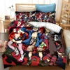 Anime Tengen Toppa Gurren Lagann Kamina Bedding Set Boys Girls Twin Queen Size Duvet Cover Pillowcase 6 - Gurren Lagann Merch