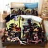 Anime Tengen Toppa Gurren Lagann Kamina Bedding Set Boys Girls Twin Queen Size Duvet Cover Pillowcase 7 - Gurren Lagann Merch