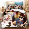 Anime Tengen Toppa Gurren Lagann Kamina Bedding Set Boys Girls Twin Queen Size Duvet Cover Pillowcase 9 - Gurren Lagann Merch