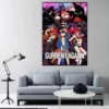 Gurren Lagann Anime Poster Home Room Decor Aesthetic Art Wall Painting Stickers 1 - Gurren Lagann Merch