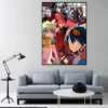 Gurren Lagann Anime Poster Home Room Decor Aesthetic Art Wall Painting Stickers - Gurren Lagann Merch