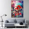 Gurren Lagann Anime Poster Home Room Decor Aesthetic Art Wall Painting Stickers 7 - Gurren Lagann Merch