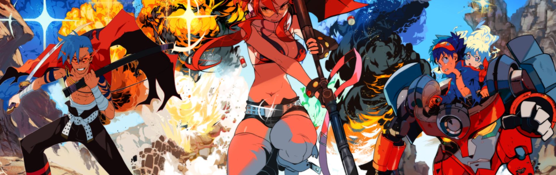 Gurren Lagann Merch Banner