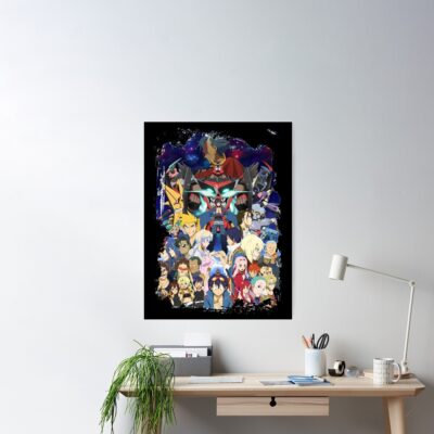 cpostermediumsquare product1000x1000.2 32 - Gurren Lagann Merch