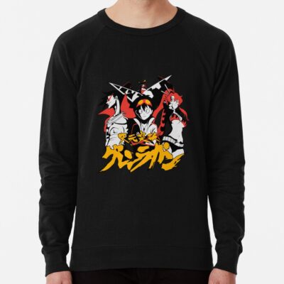 ssrcolightweight sweatshirtmens10101001c5ca27c6frontsquare productx1000 bgf8f8f8 41 - Gurren Lagann Merch