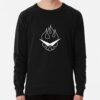 ssrcolightweight sweatshirtmensblack lightweight raglan sweatshirtfrontsquare productx1000 bgf8f8f8 2 - Gurren Lagann Merch