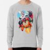 ssrcolightweight sweatshirtmensheather greyfrontsquare productx1000 bgf8f8f8 15 - Gurren Lagann Merch