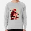 ssrcolightweight sweatshirtmensheather greyfrontsquare productx1000 bgf8f8f8 3 - Gurren Lagann Merch