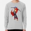 ssrcolightweight sweatshirtmensheather greyfrontsquare productx1000 bgf8f8f8 43 - Gurren Lagann Merch