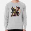 ssrcolightweight sweatshirtmensheather greyfrontsquare productx1000 bgf8f8f8 8 - Gurren Lagann Merch