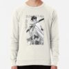 ssrcolightweight sweatshirtmensoatmeal heatherfrontsquare productx1000 bgf8f8f8 42 - Gurren Lagann Merch