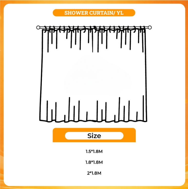 3D shower curtain - Gurren Lagann Merch